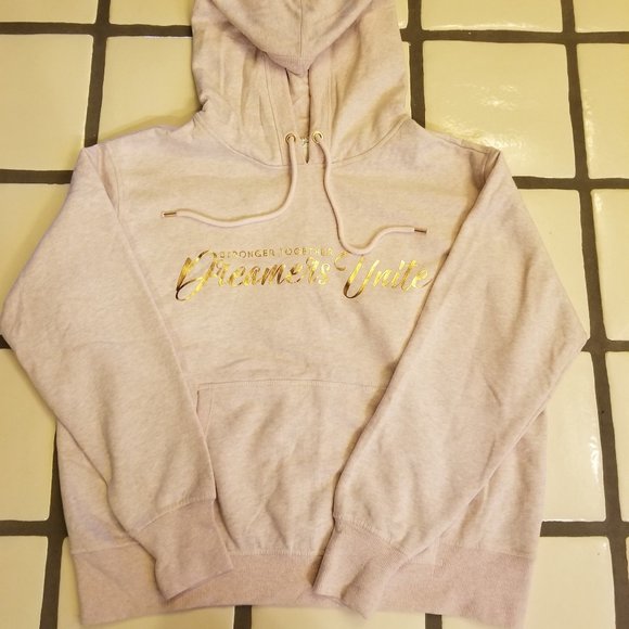 H&M Logo Light Pink/White Hoodie - Picture 8 of 8